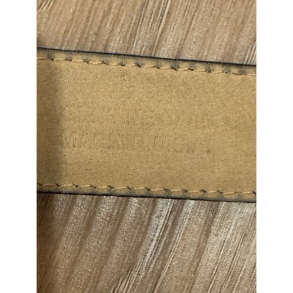 Judith Jack 1990s Black Leather Marcasite Buckle Belt MED Silvertone Western - Picture 4 of 16